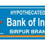 Bank Hypothecation Sticker