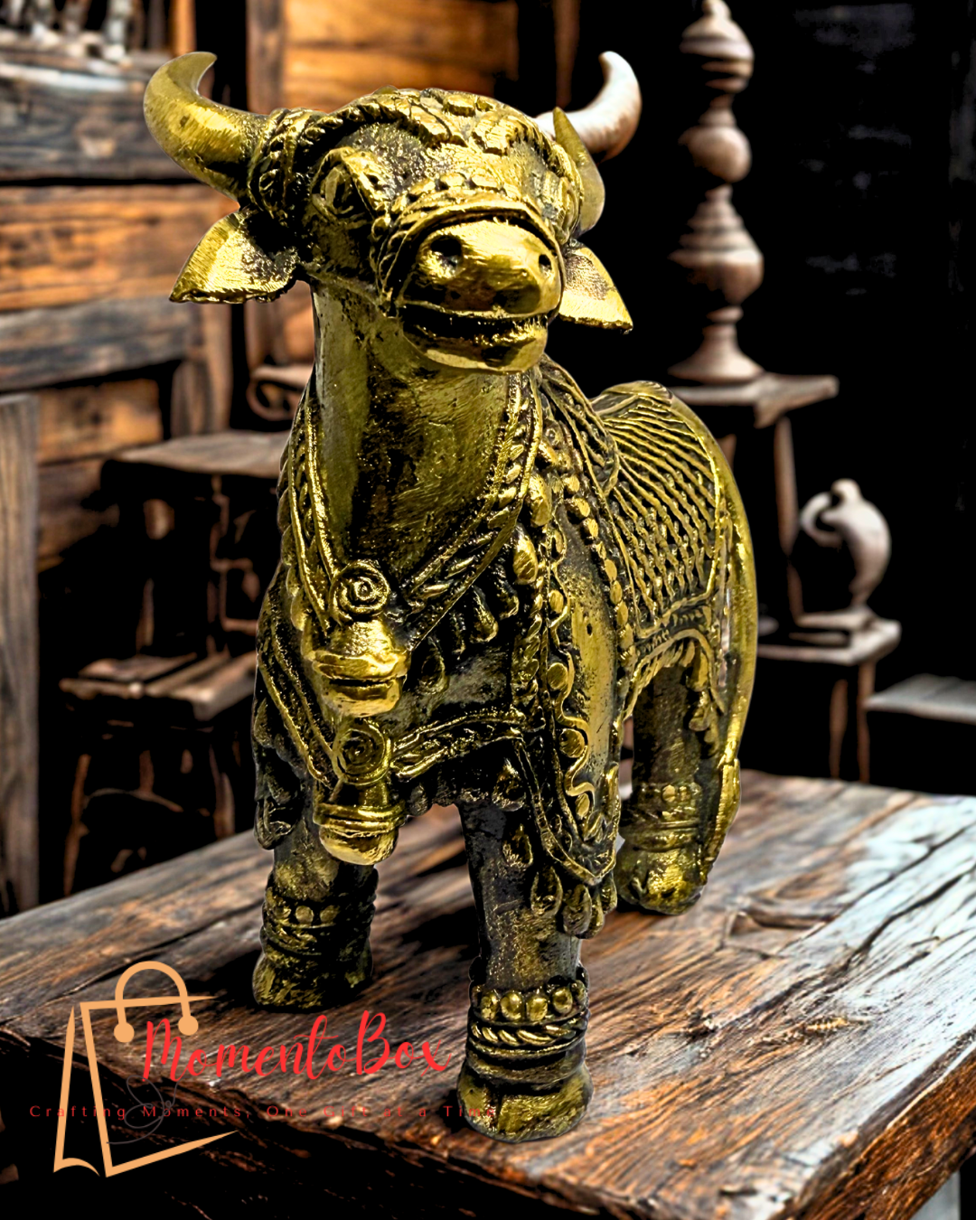 brass-nandi-idol4 Brass Nandi Idol - Image 1